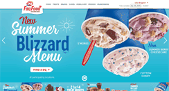 Desktop Screenshot of dairyqueen.com